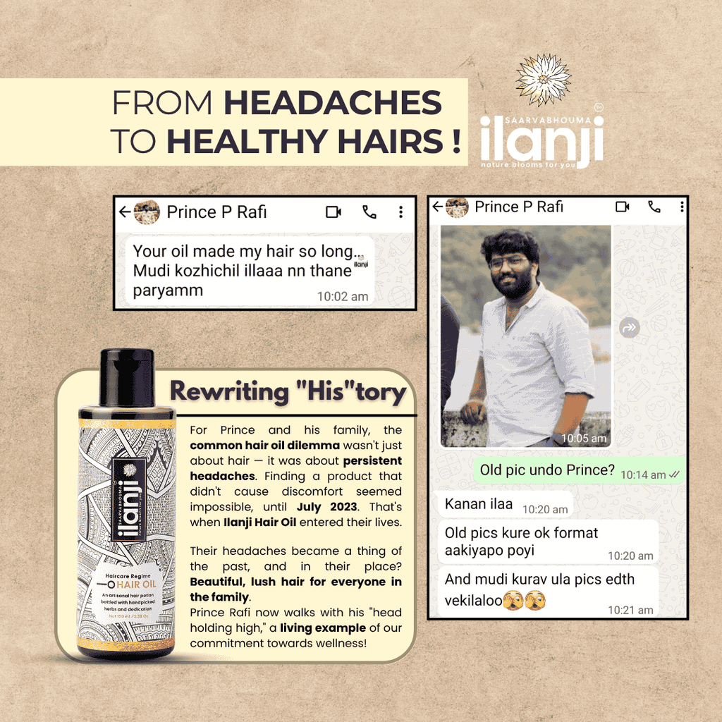 Saarvabhouma Ilanji Hair Oil
